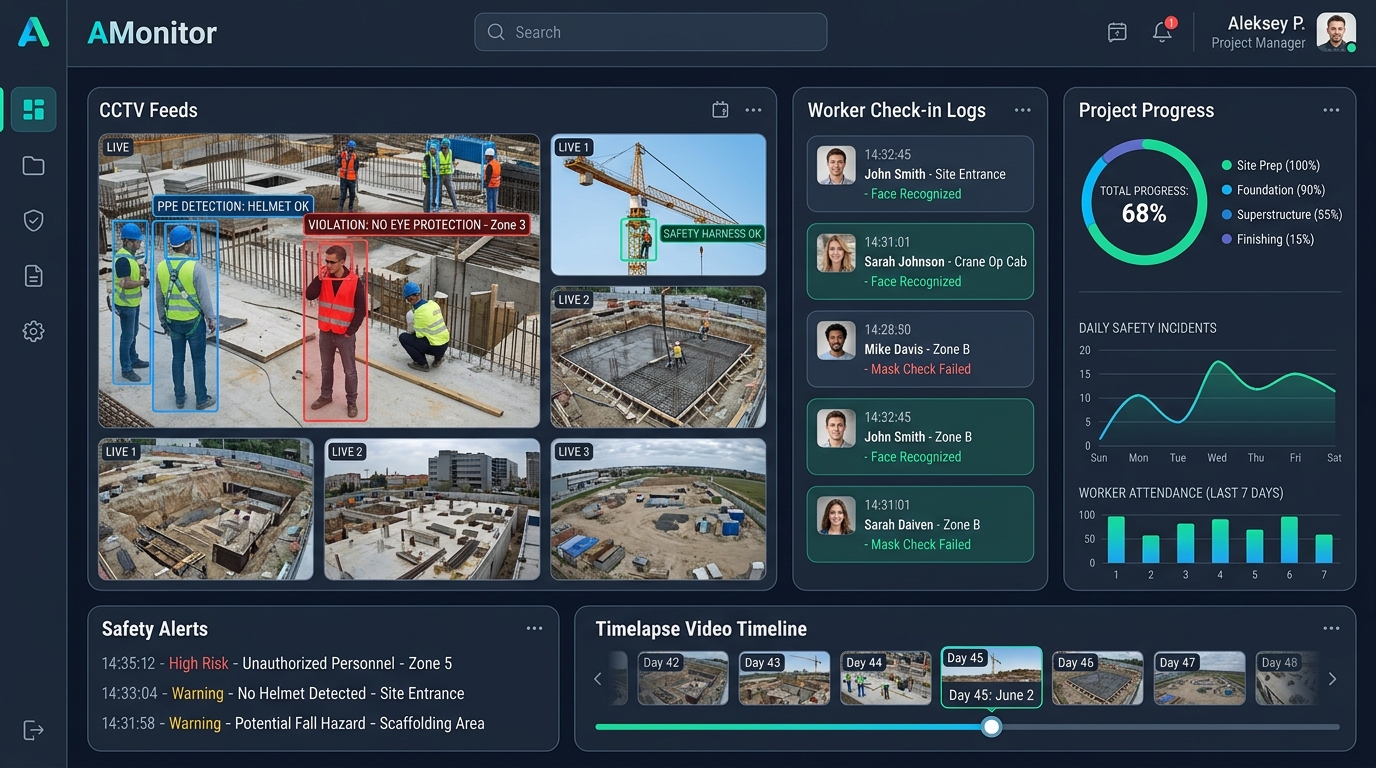 Apollo AI Monitor Dashboard UI